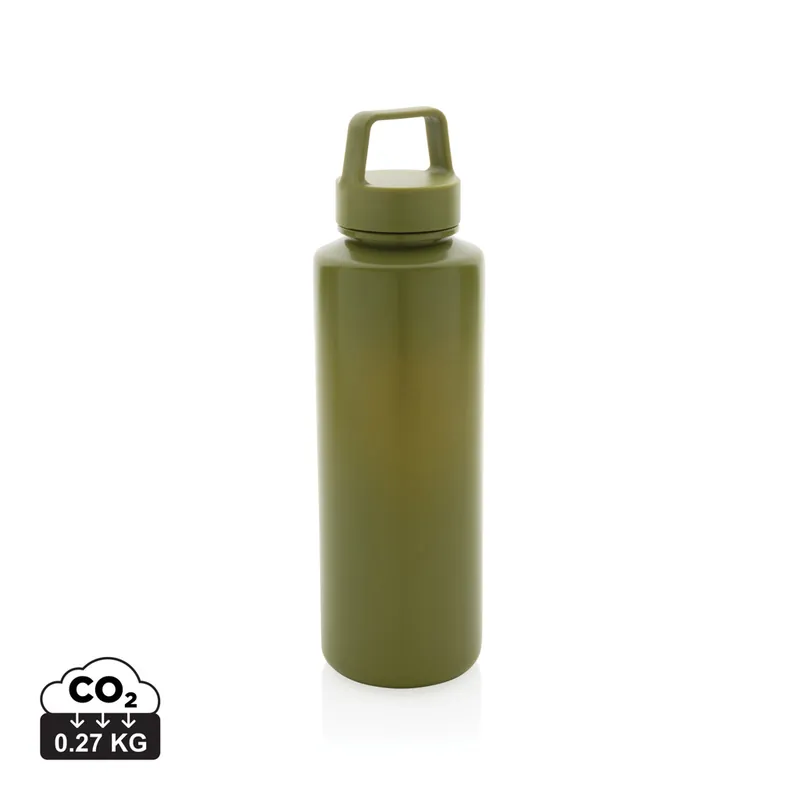 Kup Teď Plastová lahev na vodu s madlem SPUD z recyklovaných materiálů, 500 ml - zelená