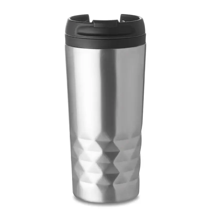 Pouze Dnes Dvouplášťový termohrnek BONOS, 280 ml - matně stříbrná