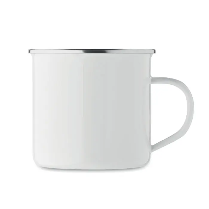 Aktuální Kovový hrnek PLATEADO L, 500 ml - bílá