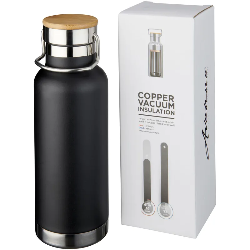 Top Prodej Kovová sportovní lahev SPICE s vakuovou izolací, 480 ml - solid black