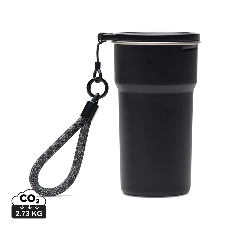 Cenová Bomba Sada 4 nerezových kelímků VINGA Parks z RCS, 250 ml Černá