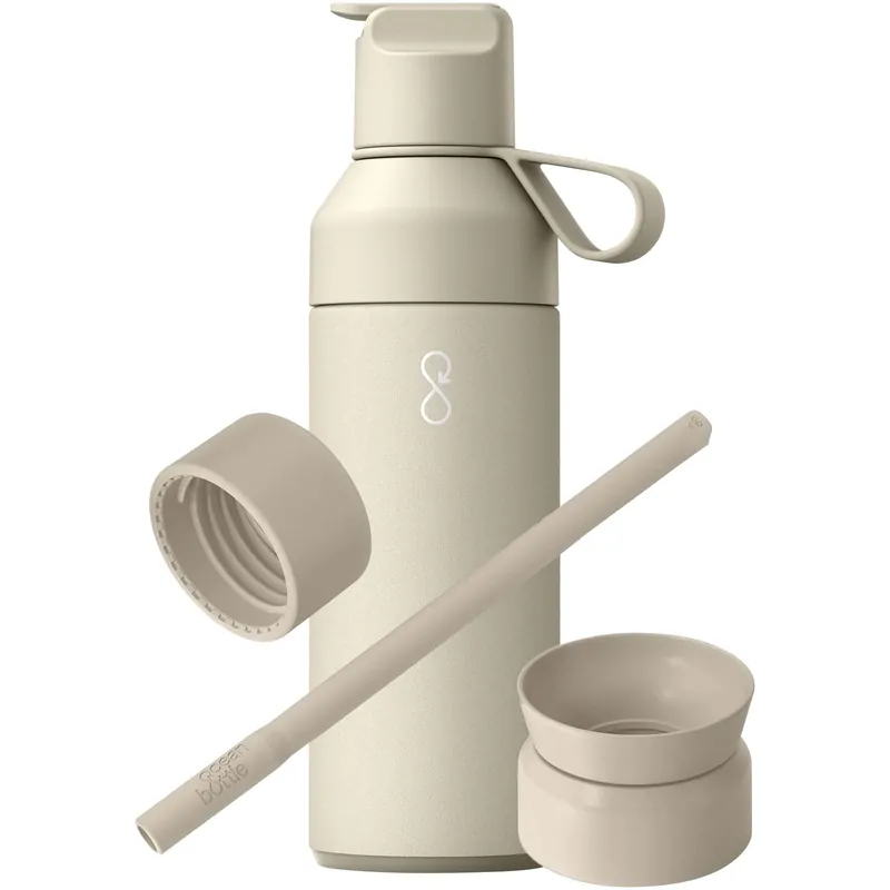 Zlevněný Lahev Ocean Bottle Ocean Bottle 500 ml dárková sada 3 v 1 Stone