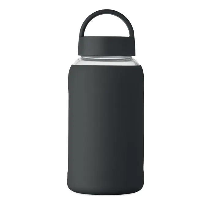 Skleněná lahev BORIS, 600 ml - černá Poslední Šance