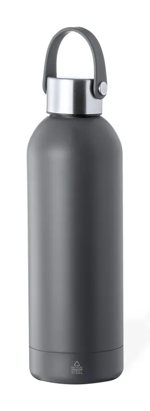 Kovová termoska BREIDY, 500 ml - šedá Časově Omezené