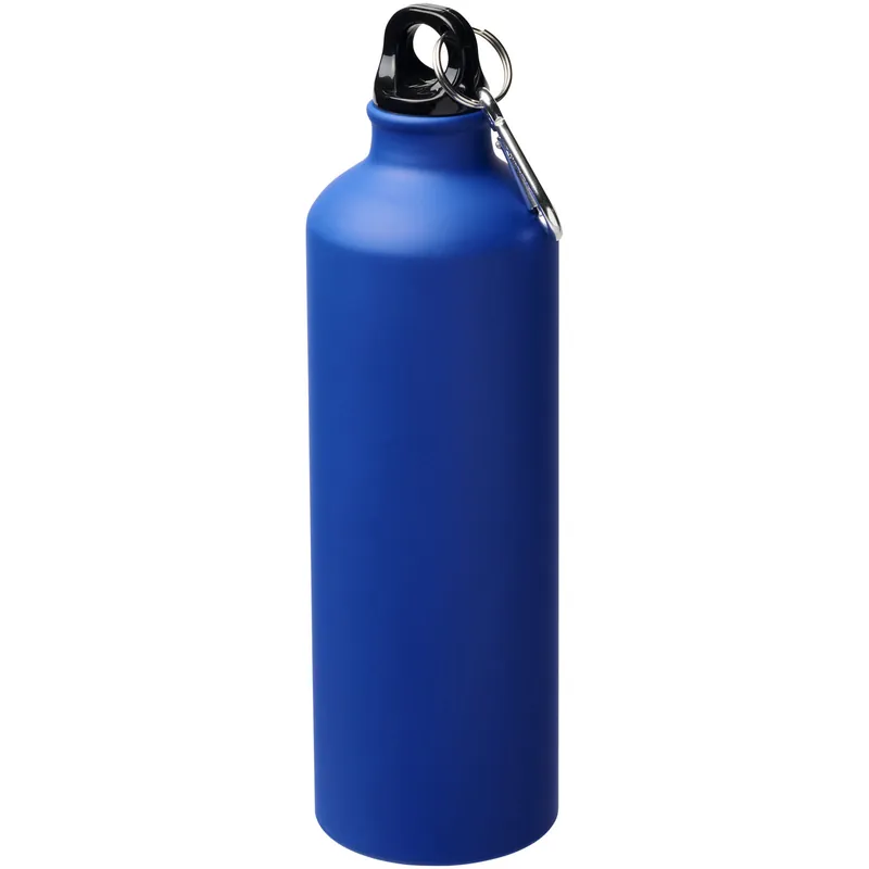 Kovová matná sportovní lahev SINEW s karabinou, 770 ml - blue Super Cena