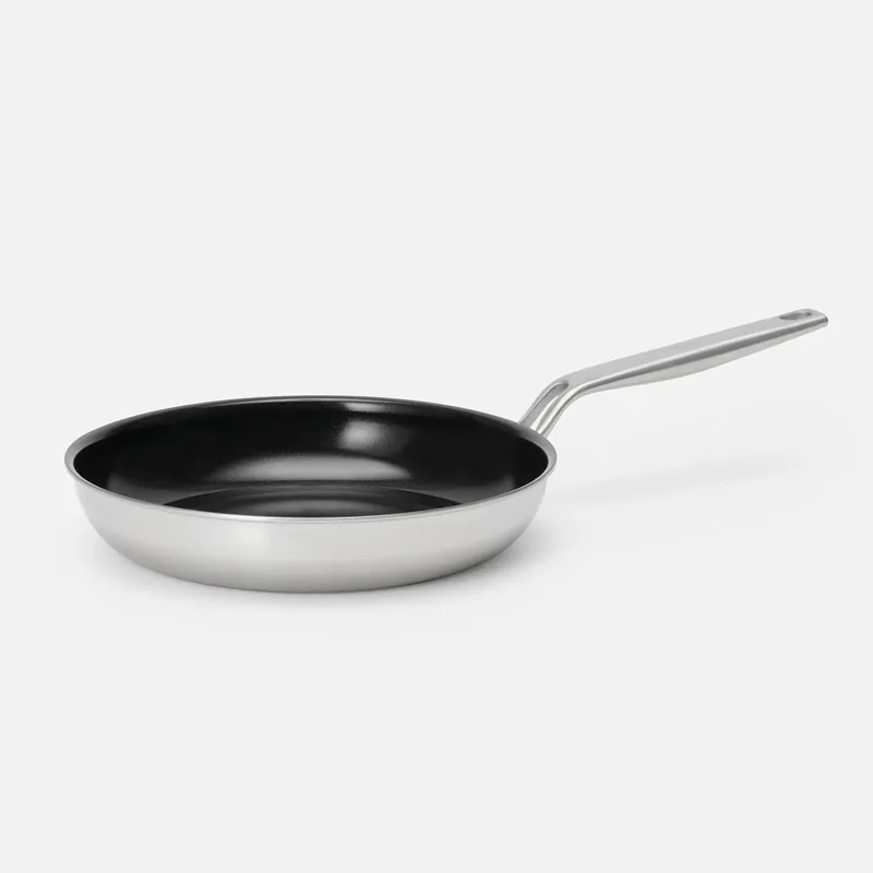 Nejlepší Volba Pánev Lucca 4.0 Pro, ø 26 cm - Nepřilnavá nerezová beznýtová pánev z vícevrstvé nerezové oceli s keramickým povrchem bez poklice