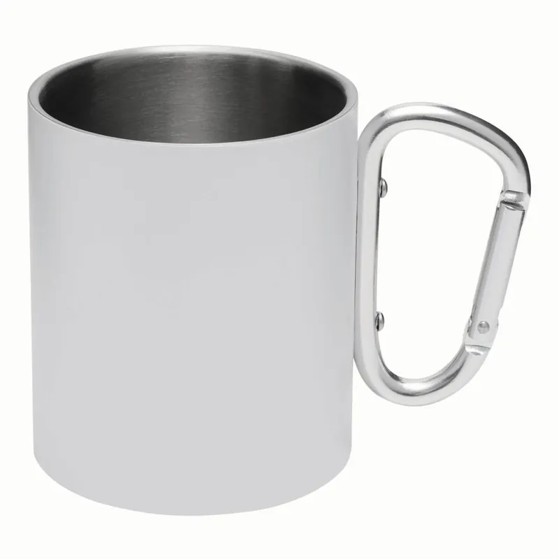 Dokud Zásoby Vydrží Dvouvrstvý nerezový hrnek, 300ml, bílý