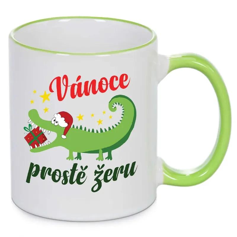Sleva Vánoční hrnek - Vánoce prostě žeru
