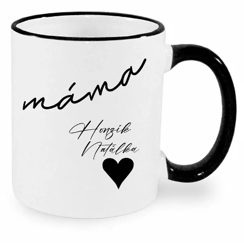 Hrnek - Máma se jmény dětí Výhodná Nabídka