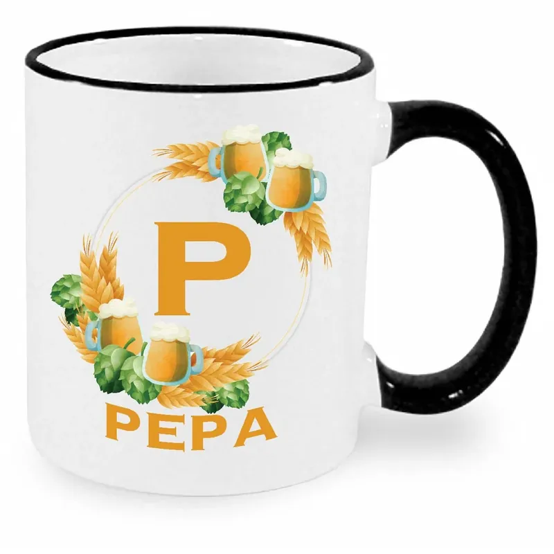 Akce Hrnek - Pivní věnec s monogramem a jménem Pepa