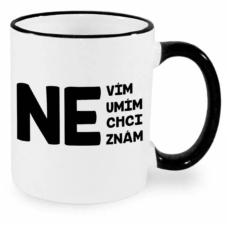 Hrnek - Nevím, neumím, nechci, neznám Sleva