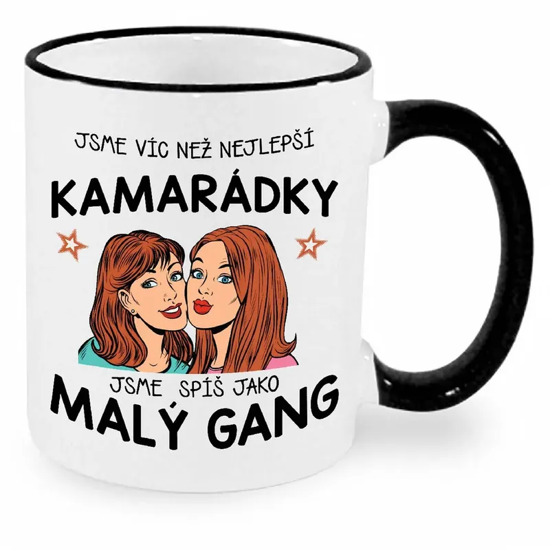 Autentický Hrnek - Jsme víc než kamarádky, jsme spíš malý gang - obě hnědovlásky