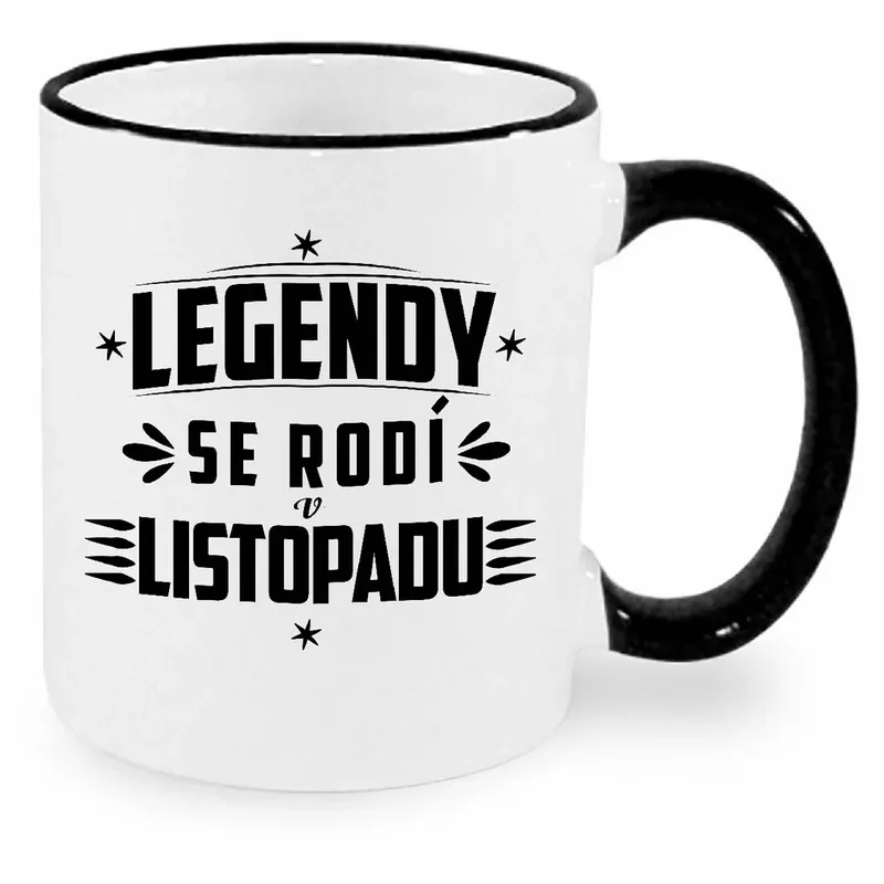 Zlevněný Hrnek - Legendy se rodí v listopadu