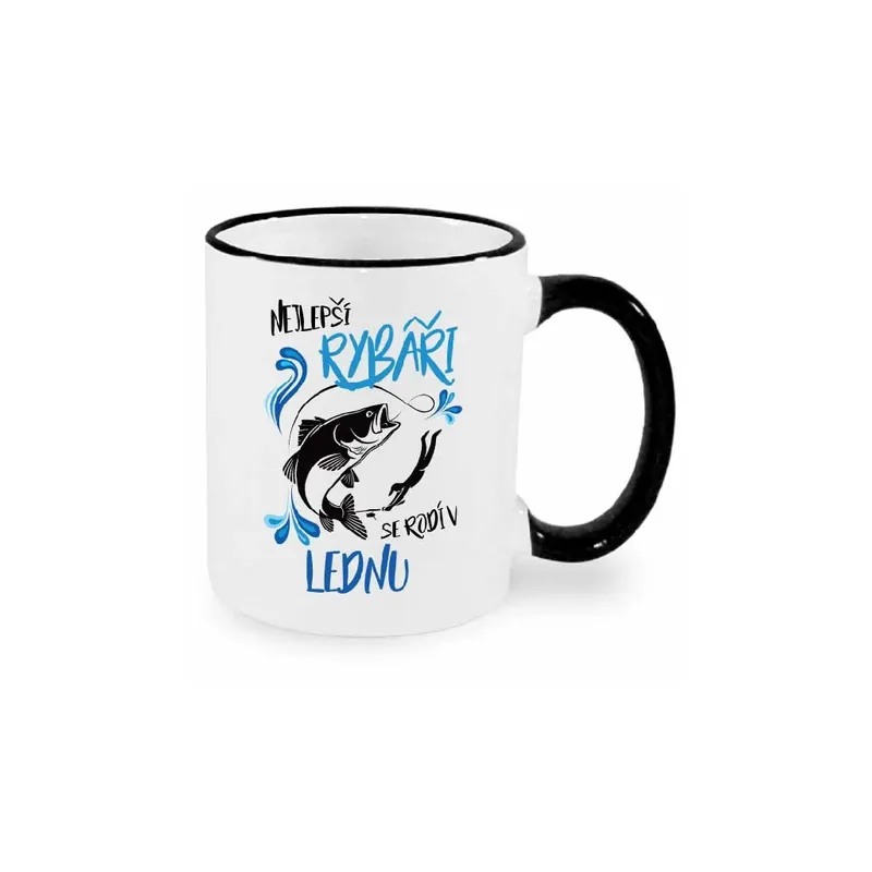 Hrnek - Nejlepší rybáři se rodí v lednu Tovární Cena