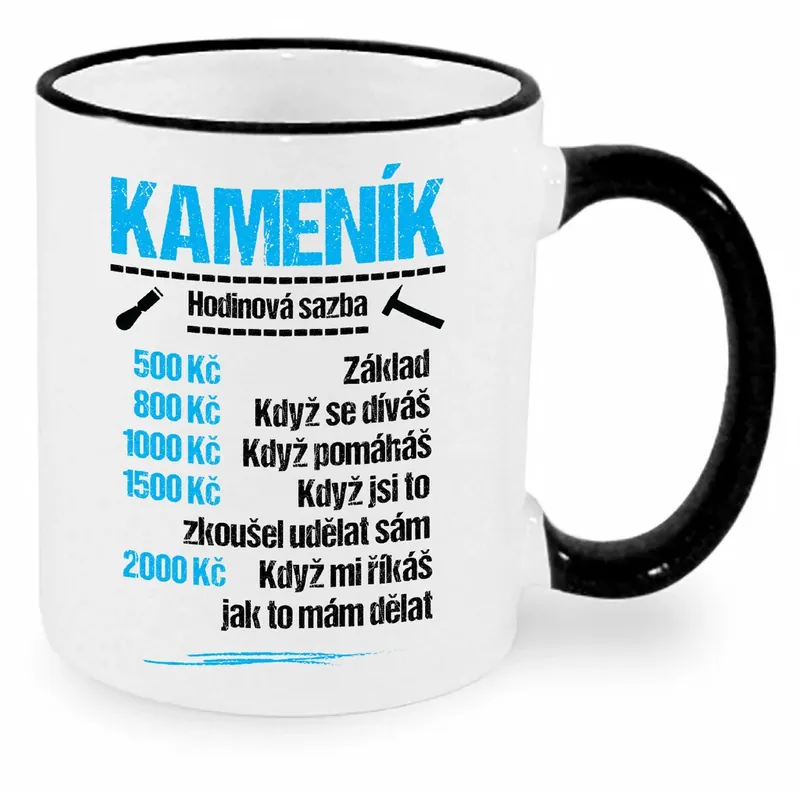 Hrnek Kameník - sazba Nejprodávanější