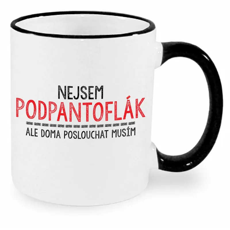 Nejprodávanější Hrnek - Nejsem podpantoflák