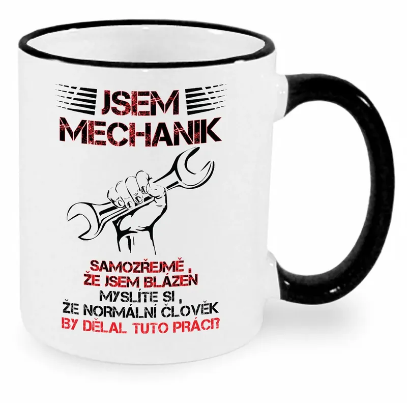 Hrnek - Jsem mechanik Horká Nabídka