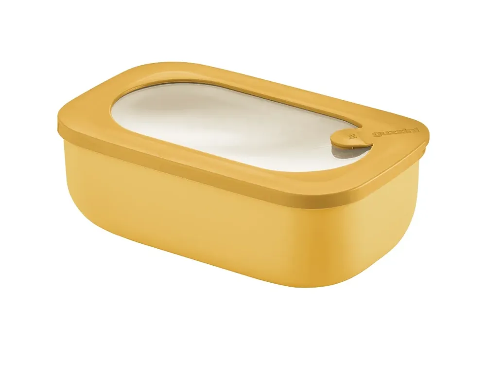 Akční Nabídka Box na jídlo obdélníkový Eco Store&More 900 ml Mango Yellow Guzzini