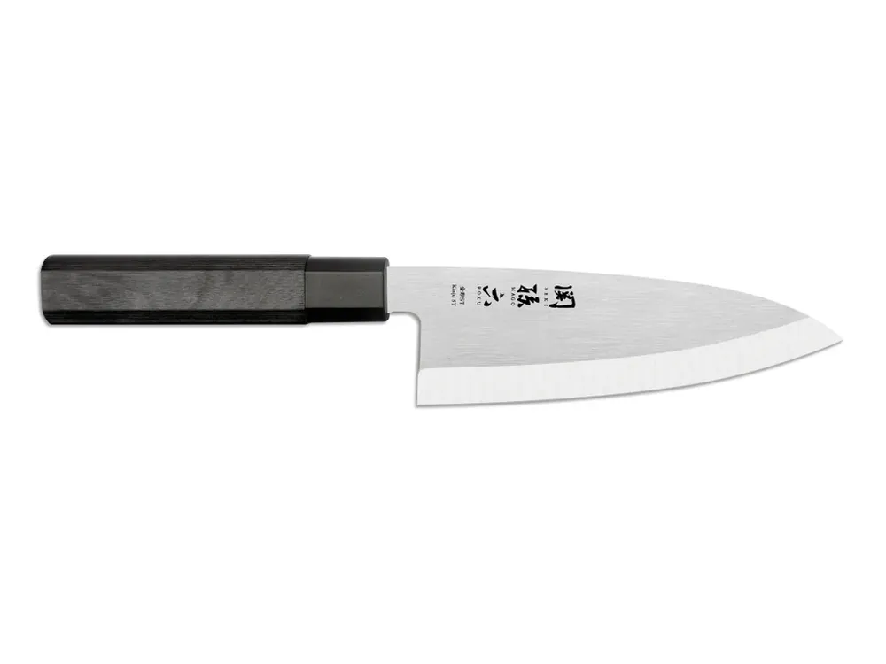 Originální Japonský nůž Deba Kai SEKIMAGOROKU KINJU 16,5 cm Kai
