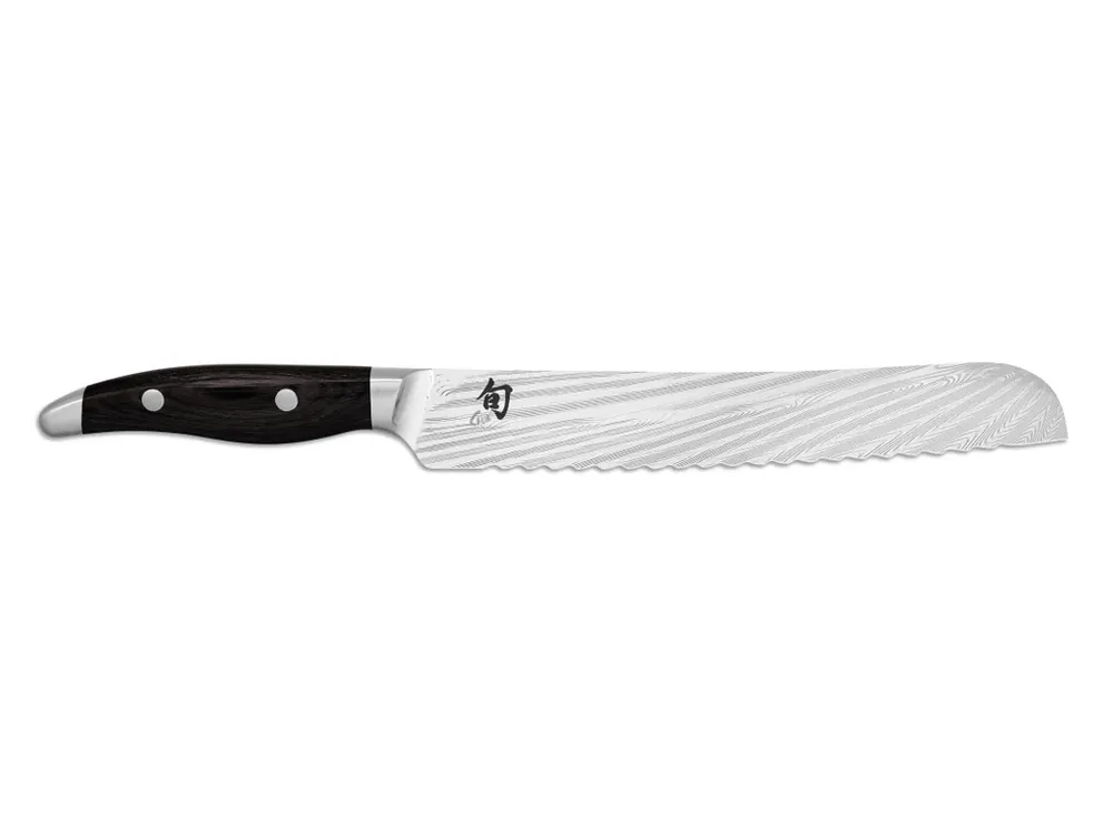Japonský nůž na chleba Kai SHUN NAGARE BLACK 23 cm Kai Akce