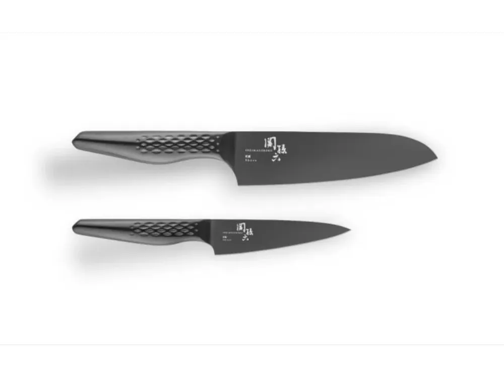 Bezpečná Platba Sada japonských nožů Kai SEKIMAGOROKU SHOSO Black Kai