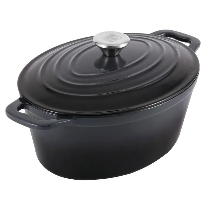 Nakupujte Hned CS KOCHSYSTEME Pekáč s poklicí litinový Xanten 36 x 22 cm černý