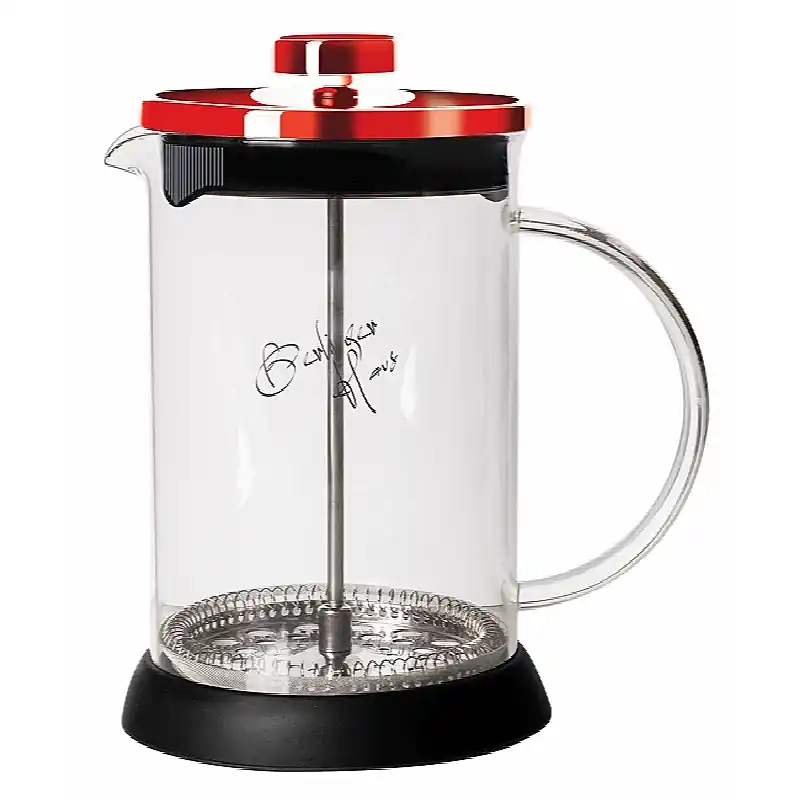 BERLINGERHAUS Konvička na čaj a kávu French Press 350 ml Burgundy Metallic Line Horká Nabídka