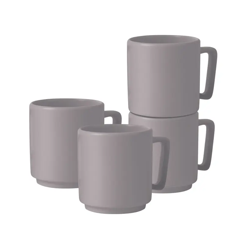BERLINGERHAUS Sada hrnků 4 ks 300 ml Taupe Collection Jen Po Omezenou Doba