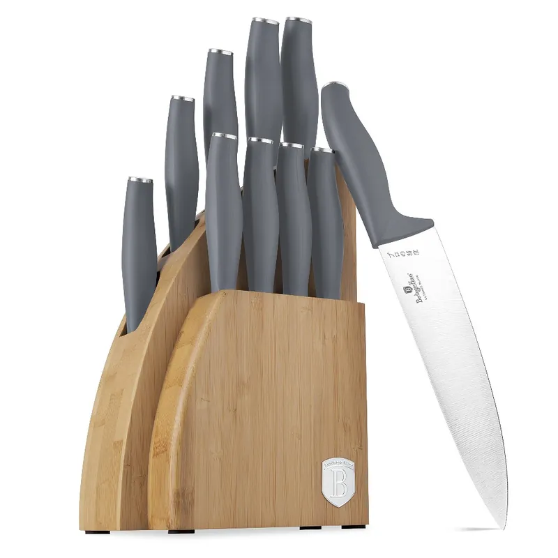 BERLINGERHAUS Sada nožů se stojanem BAMBOO 10 ks Aspen Collection Značkový