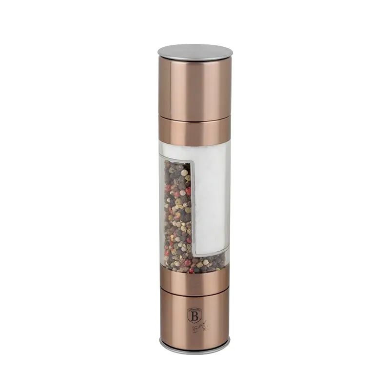 Vysoce Kvalitní BERLINGERHAUS Mlýnek na pepř a sůl Rosegold Metallic Line