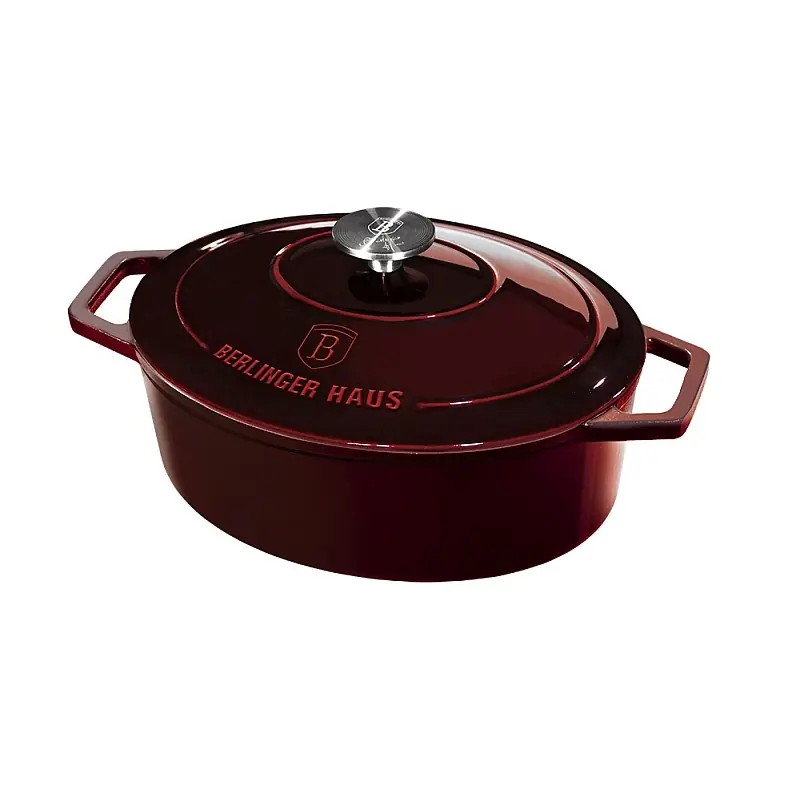 Aktuální BERLINGERHAUS Pekáč litinový s poklicí 30 cm Burgundy Line