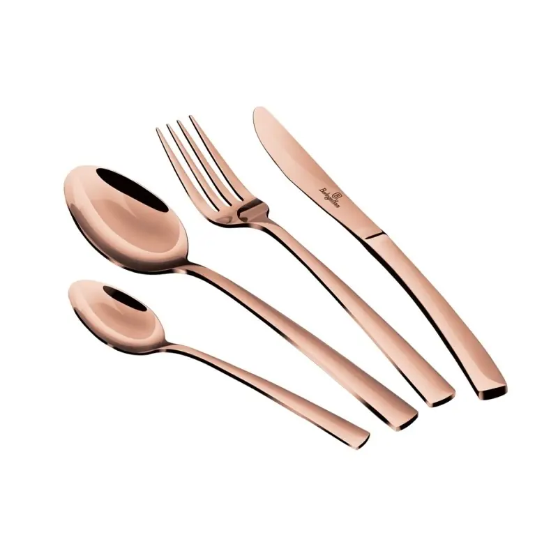 BERLINGERHAUS Sada příborů 24 ks Rosegold Metallic Line nerez mirror Akční Cena