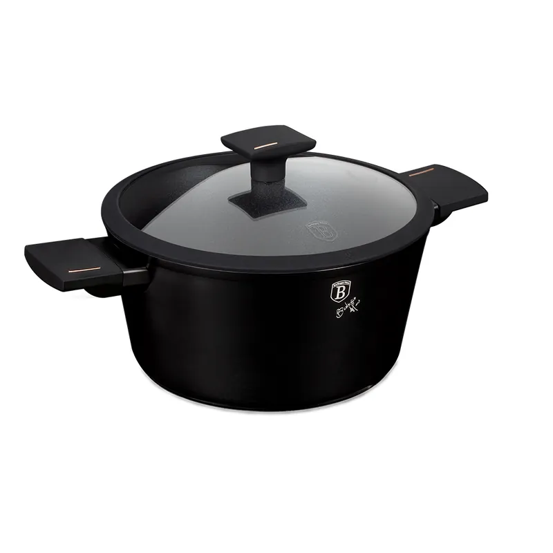 Jen Po Omezenou Doba BERLINGERHAUS Kastrol s poklicí s titanovým povrchem 20 cm Monaco Collection