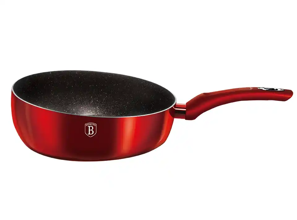 Bezpečná Platba BERLINGERHAUS Pánev prohazovací 26 cm Burgundy Metallic Line
