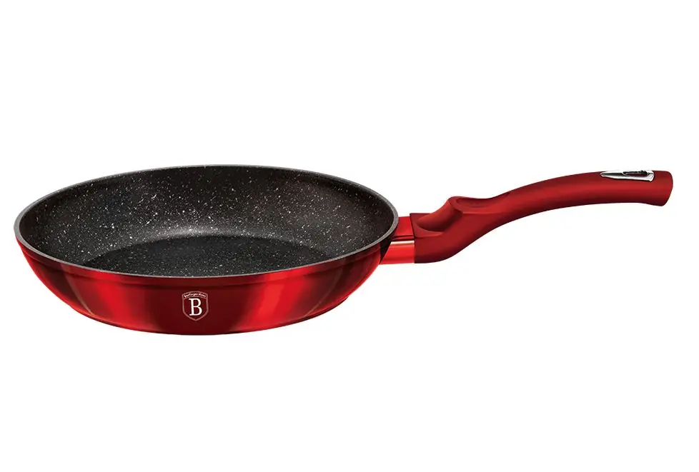 Jen Po Omezenou Doba BERLINGERHAUS Pánev s mramorovým povrchem 30 cm Burgundy Metallic Line