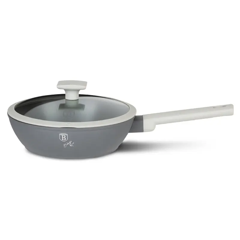 BERLINGERHAUS Pánev hluboká s poklicí s titanovým povrchem 24 cm Aspen Collection Tovární Cena