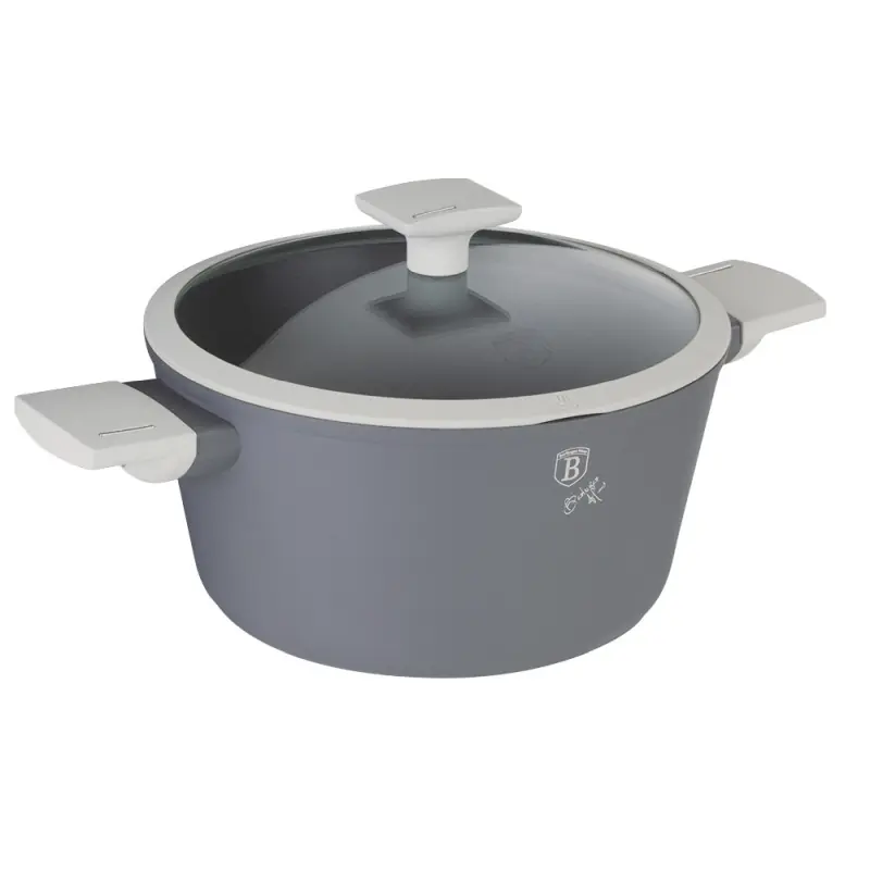 Akční Cena BERLINGERHAUS Kastrol s titanovým povrchem a poklicí 24 cm Aspen Collection
