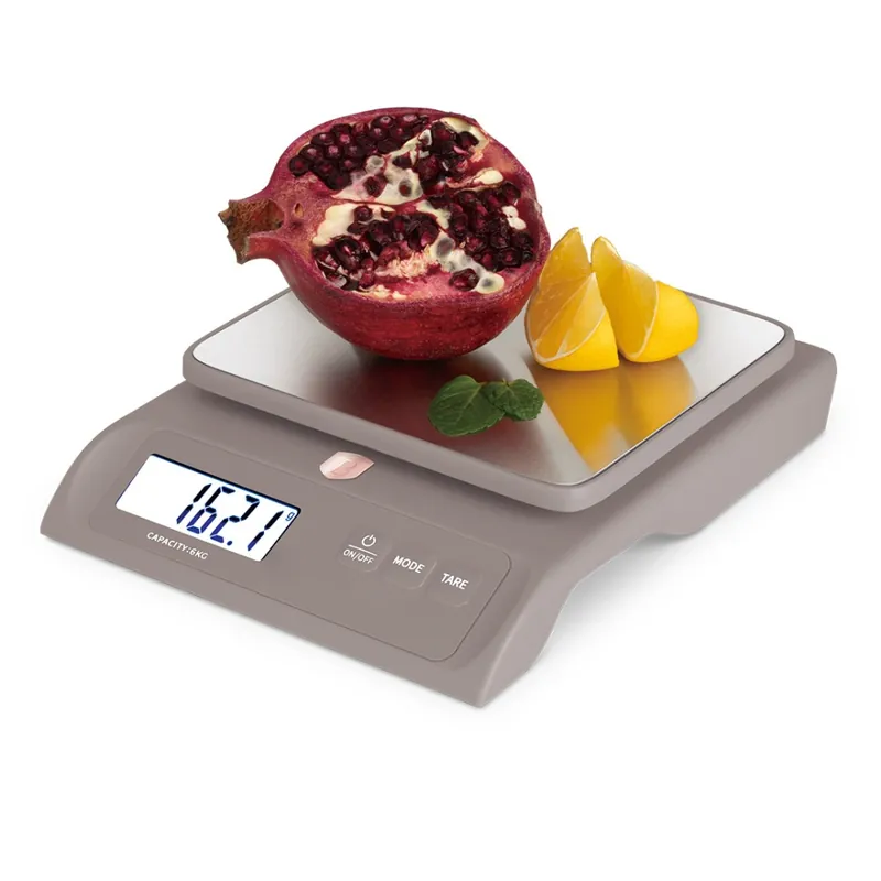 Jen Po Omezenou Doba BERLINGERHAUS Kuchyňská váha digitální 6 kg Taupe Collection