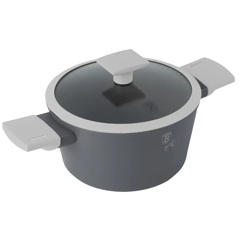 BERLINGERHAUS Kastrol s titanovým povrchem a poklicí 20 cm Aspen Collection Nízká Cena