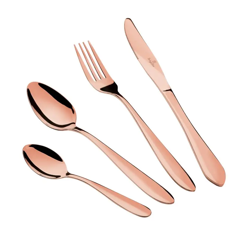 Dokud Zásoby Vydrží BERLINGERHAUS Sada příborů nerez 24 ks Rose Gold Collection