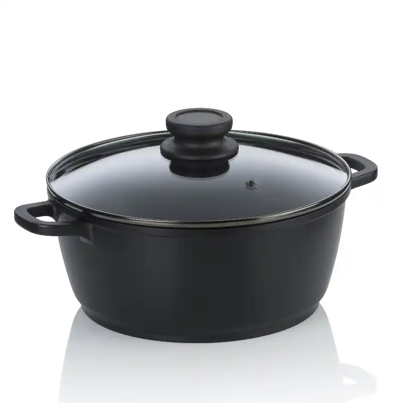Zlevněný KELA Kastrol s keramickým povrchem a poklicí ATURA 24 cm 3,2 l