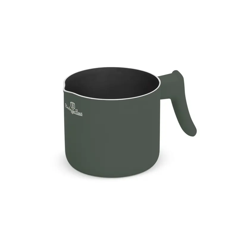 BERLINGERHAUS Mlékovar s titanovým povrchem 1,2 litru Matte Green Collection Tovární Cena