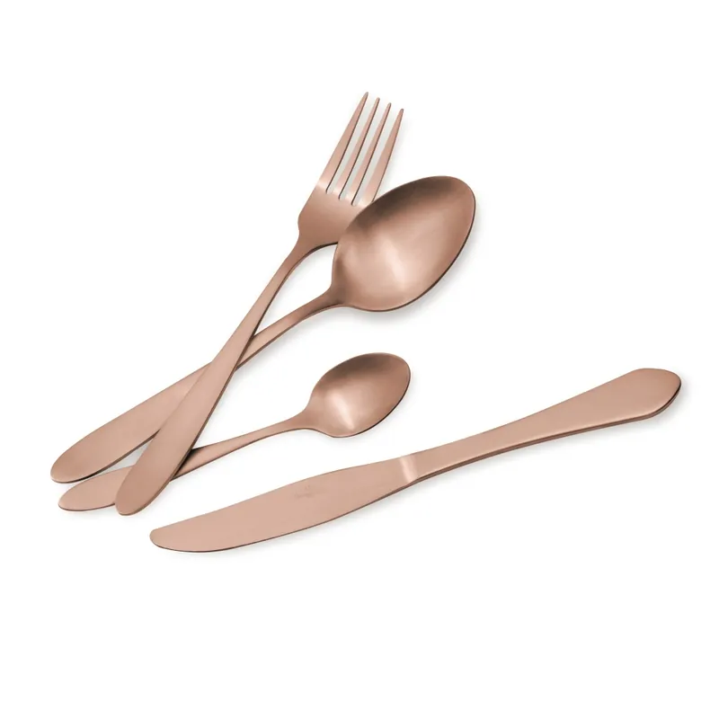 Značkový BERLINGERHAUS Sada příborů 24 ks Rosegold Metallic Line