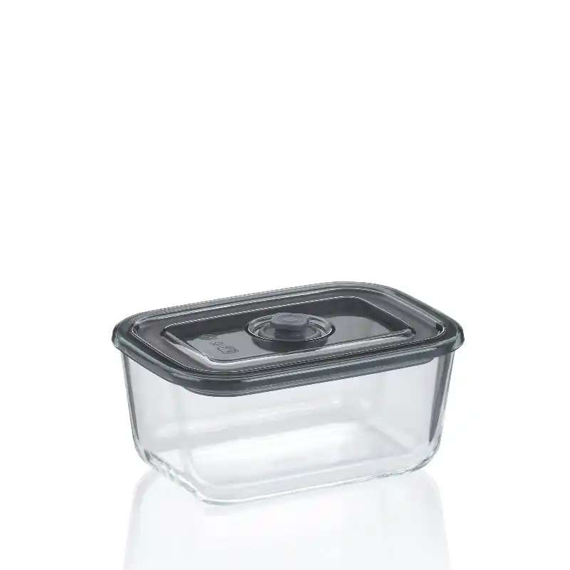 Výprodej KELA Dóza na potraviny skladovací Aurelia sklo 16,5x11,5x7,5cm 0,75l