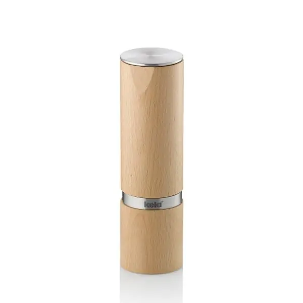 KELA Mlýnek na pepř a sůl KAURI Buk 18 cm Přímo Od Výrobce