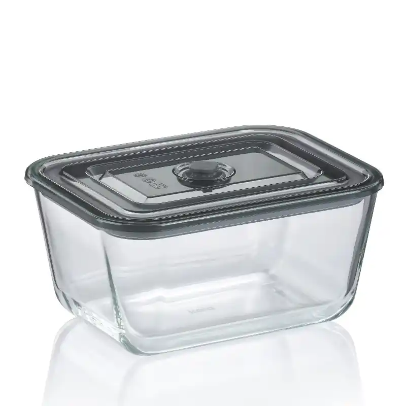 Aktuální KELA Dóza na potraviny skladovací Aurelia sklo 24,0x18,0x11,0cm 2,5l