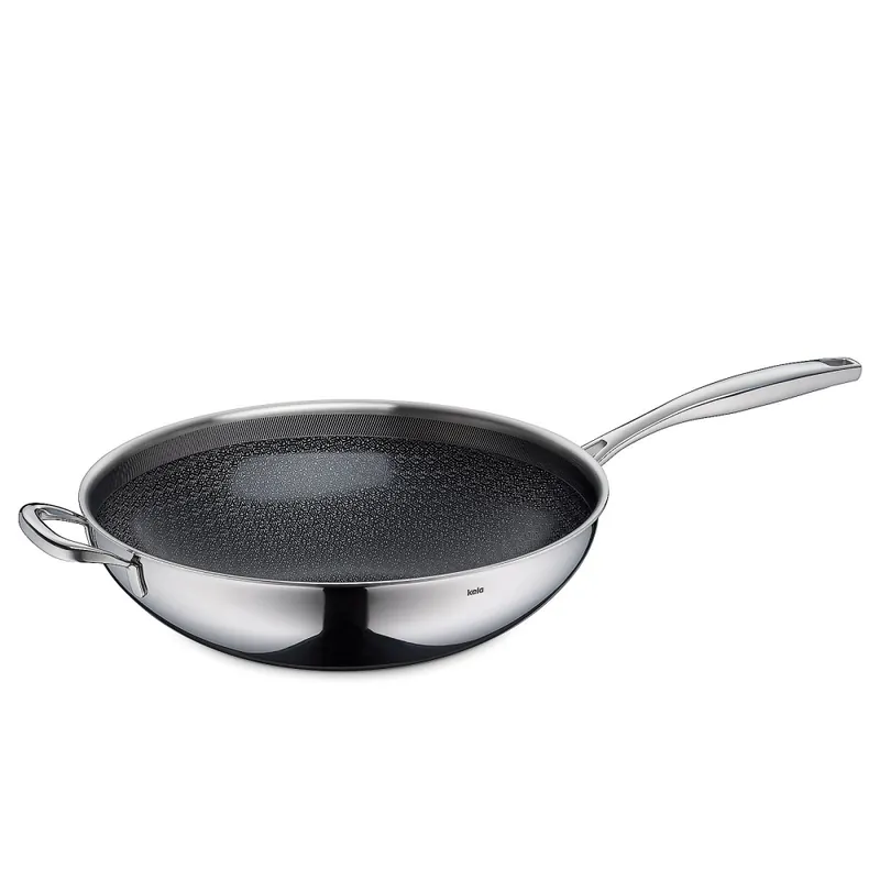 Vysoce Kvalitní KELA Nerezový wok Flavoria 32 cm, 4,5 l