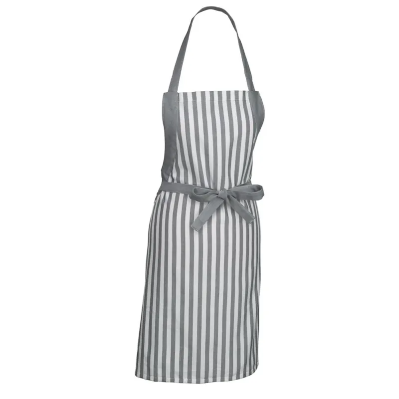 Značkový KELA Zástěra Caja 55% bavlna/45% bambus šedá 80x67 cm