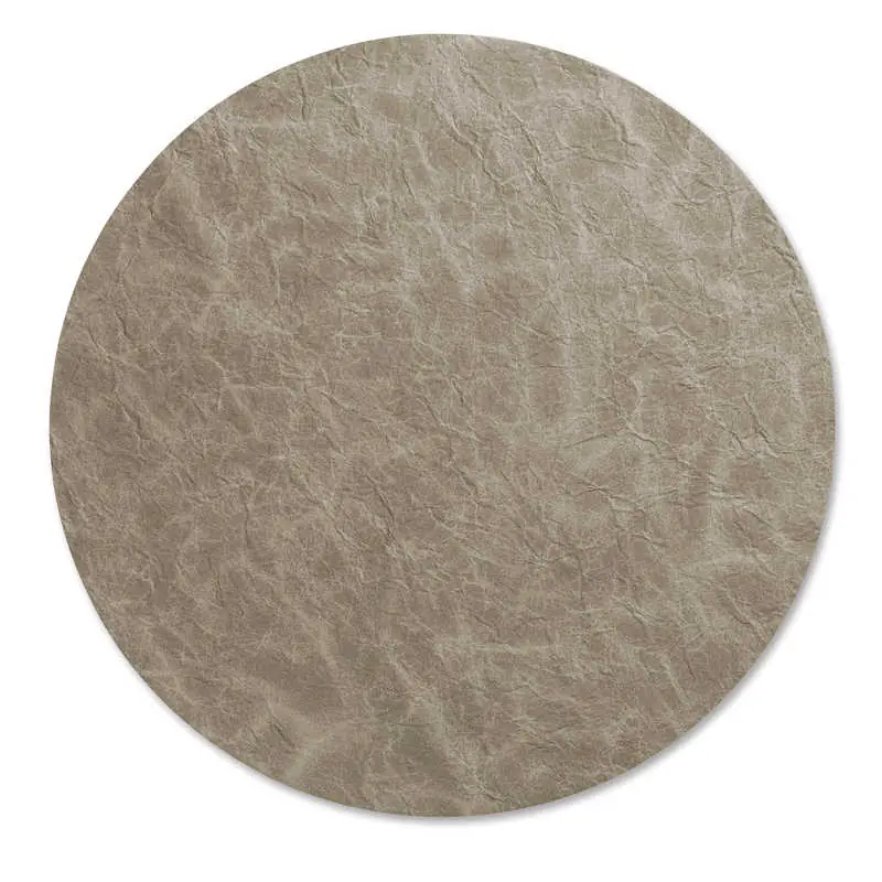 Akce KELA Prostírání plastové Kalea 38 cm imitace kůže hnědá