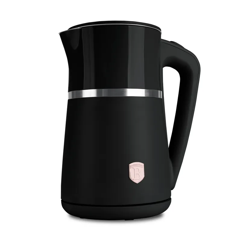 Značkový BERLINGERHAUS Rychlovarná konvice s dvojitou stěnou 1,7 L Black Rose Collection
